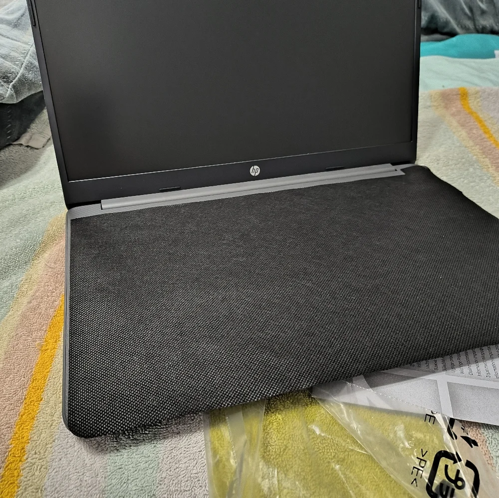 Brand new HP laptop never been used color black